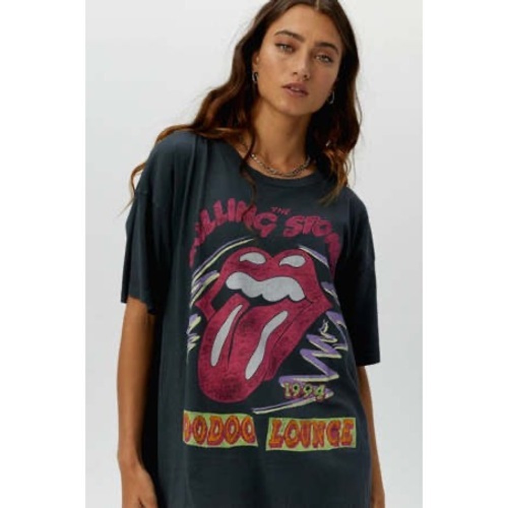 Daydreamer The Rolling Stones Voodoo Lounge 1994 World Tour T Shirt Black Size S